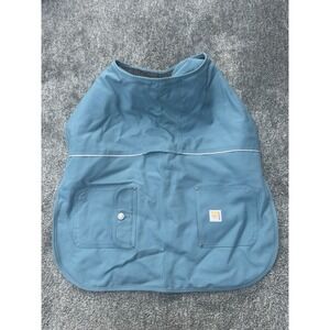 Carhartt PX0616 Dog Chore Coat Jacket XL Teal Duck Canvas Quilted Workwear
